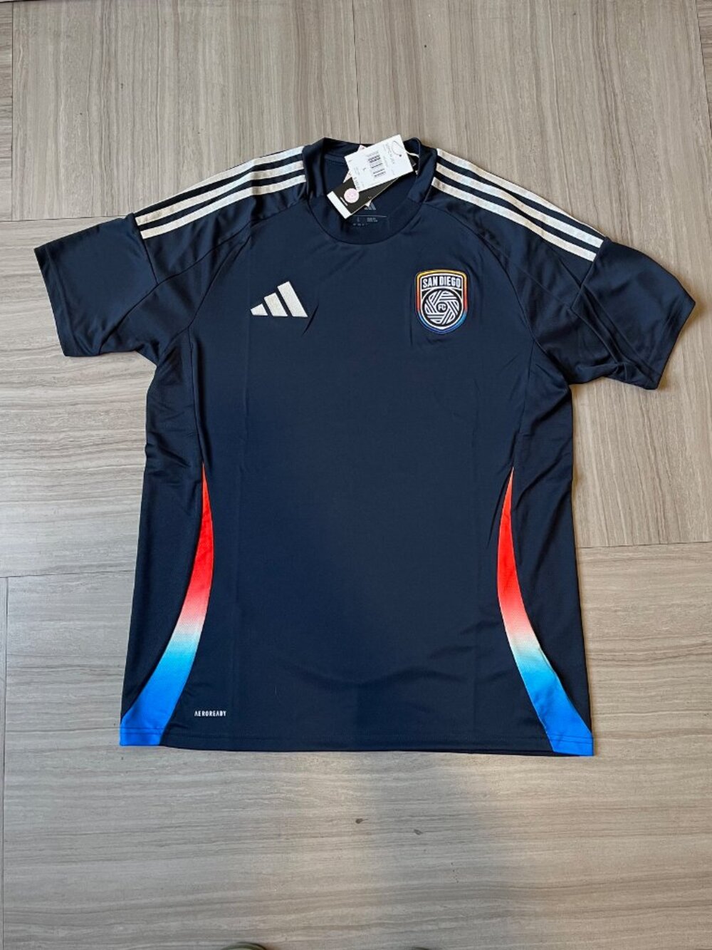 San Diego FC 2025/26 Adidas Home Jersey | Men's L | BNWT | Inaugural Season